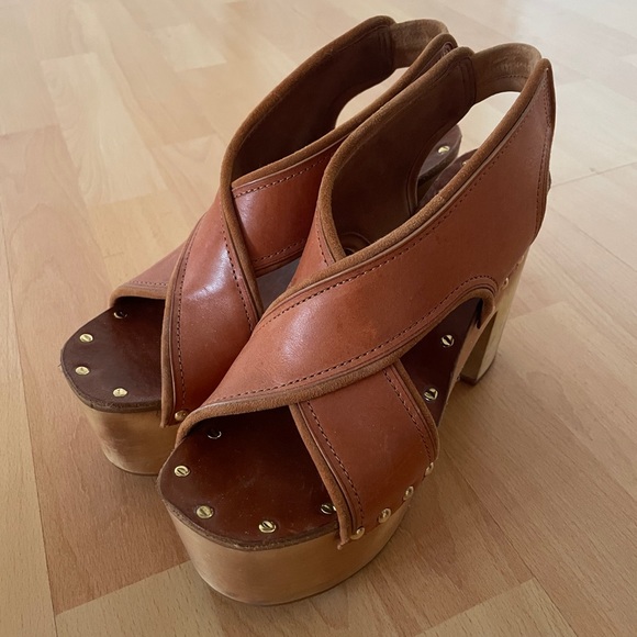Rare Celine Phoebe Philo Platform Clog Sandals - Picture 2 of 5